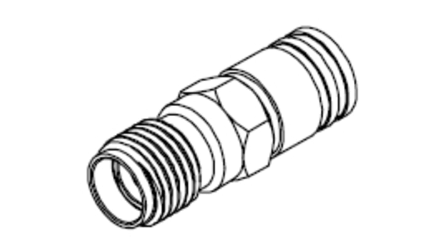 Molex Stecker Koaxialsteckverbinder SMA-Steckverbinder, Löt-Anschluss, 50Ω, Subminiature, , Gerade