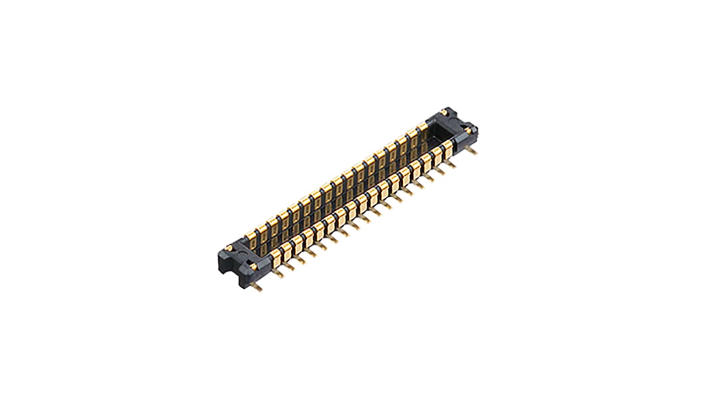 Panasonic S35 Series Straight Surface Mount PCB Header, 24 Contact(s), 0.35mm Pitch, 2 Row(s), Shrouded