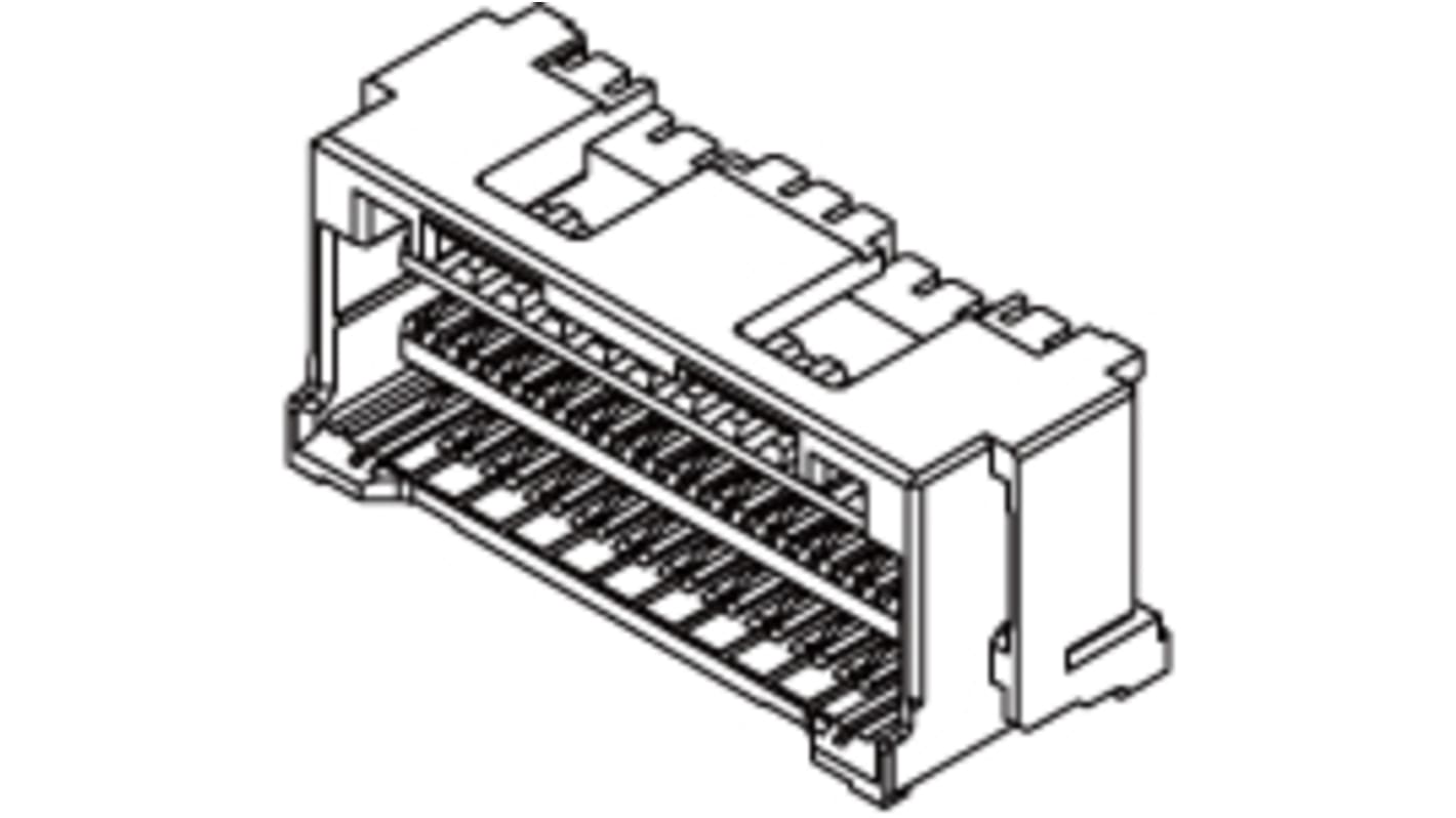 Gniazdo PCB 12 -pinowe 2 -rzędowe raster: 1.5mm Gniazdo PCB Kąt Proste SMD