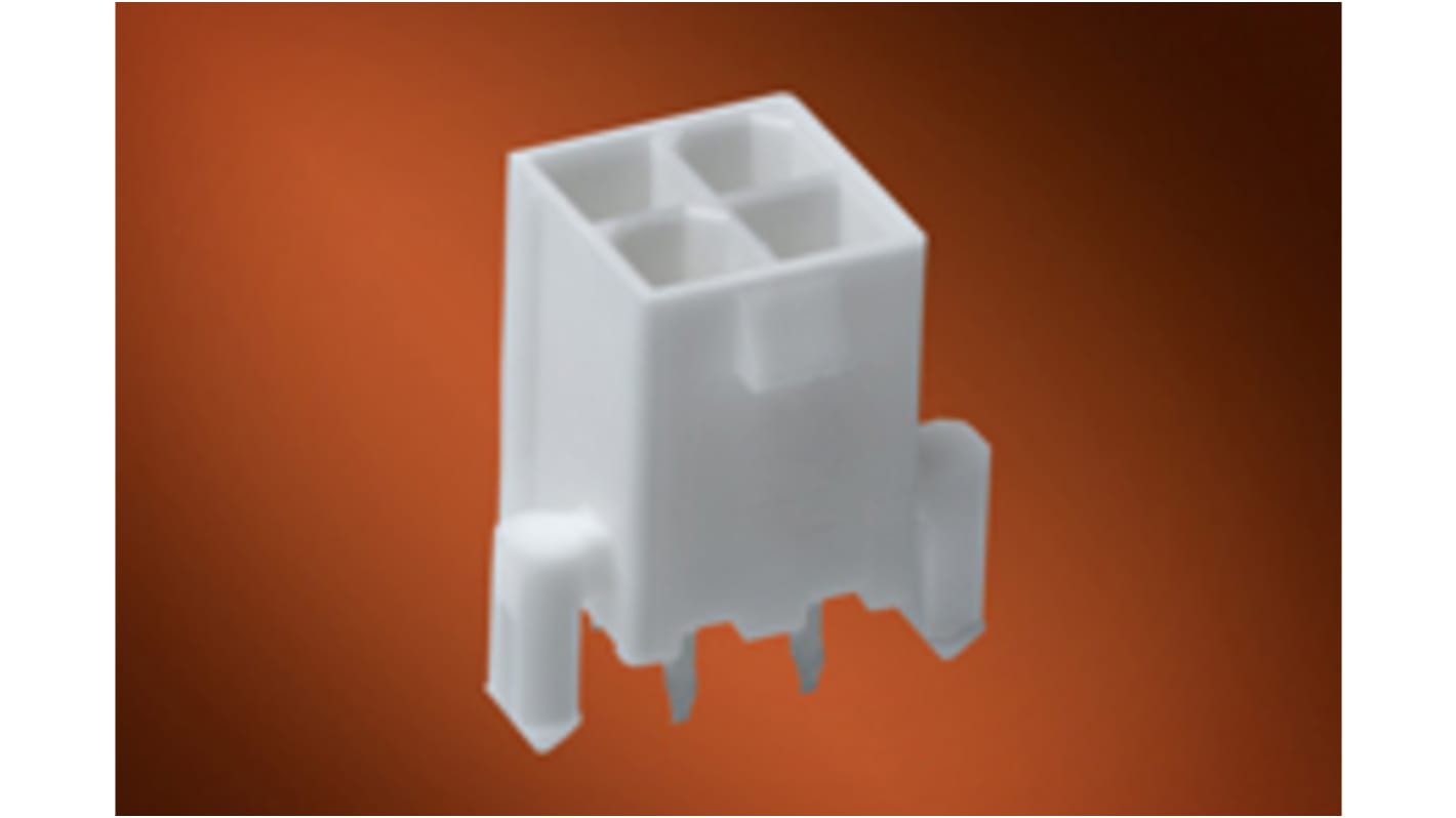 Wtyk PCB 6-pinowe raster: 4.2mm 2-rzędowe Molex Przewlekany 9.0A 600.0 V.