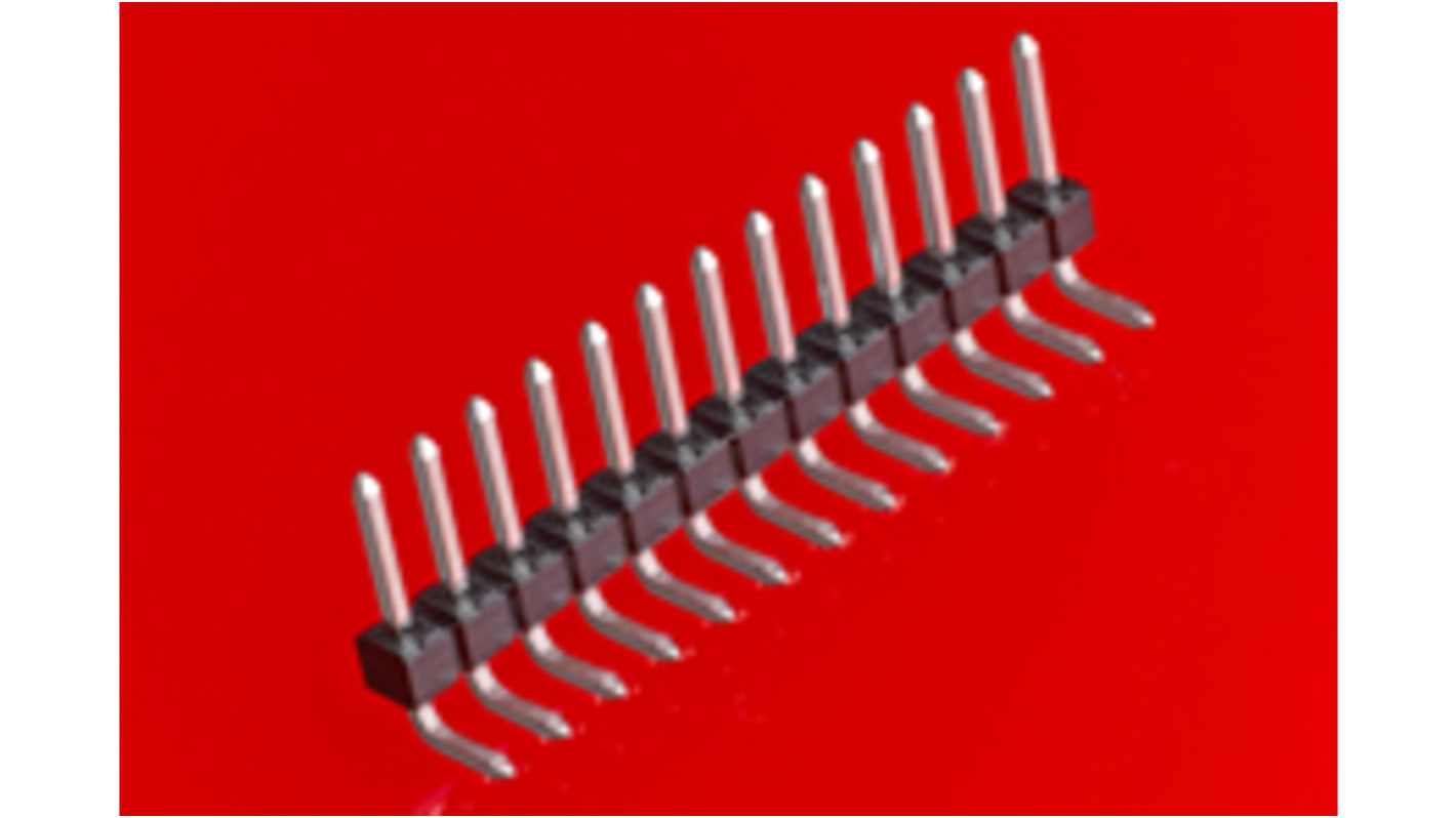 Złącze szpilkowe 2-pinowe raster: 2.54mm -rzędowe Molex Przewlekany 4.0A 500.0 V.