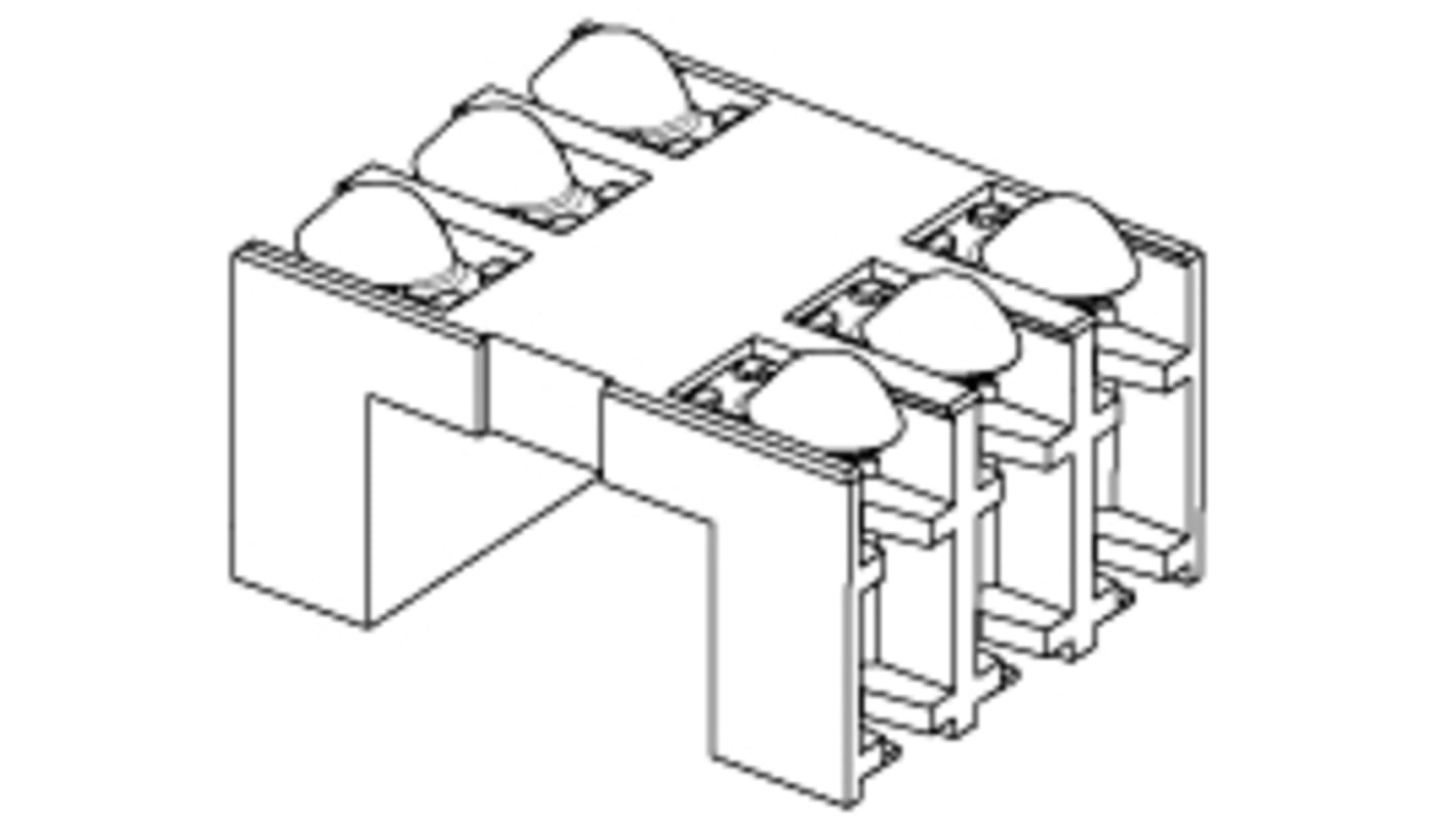 Molex, 47019 6 Way Memory Card Connector With Solder Termination