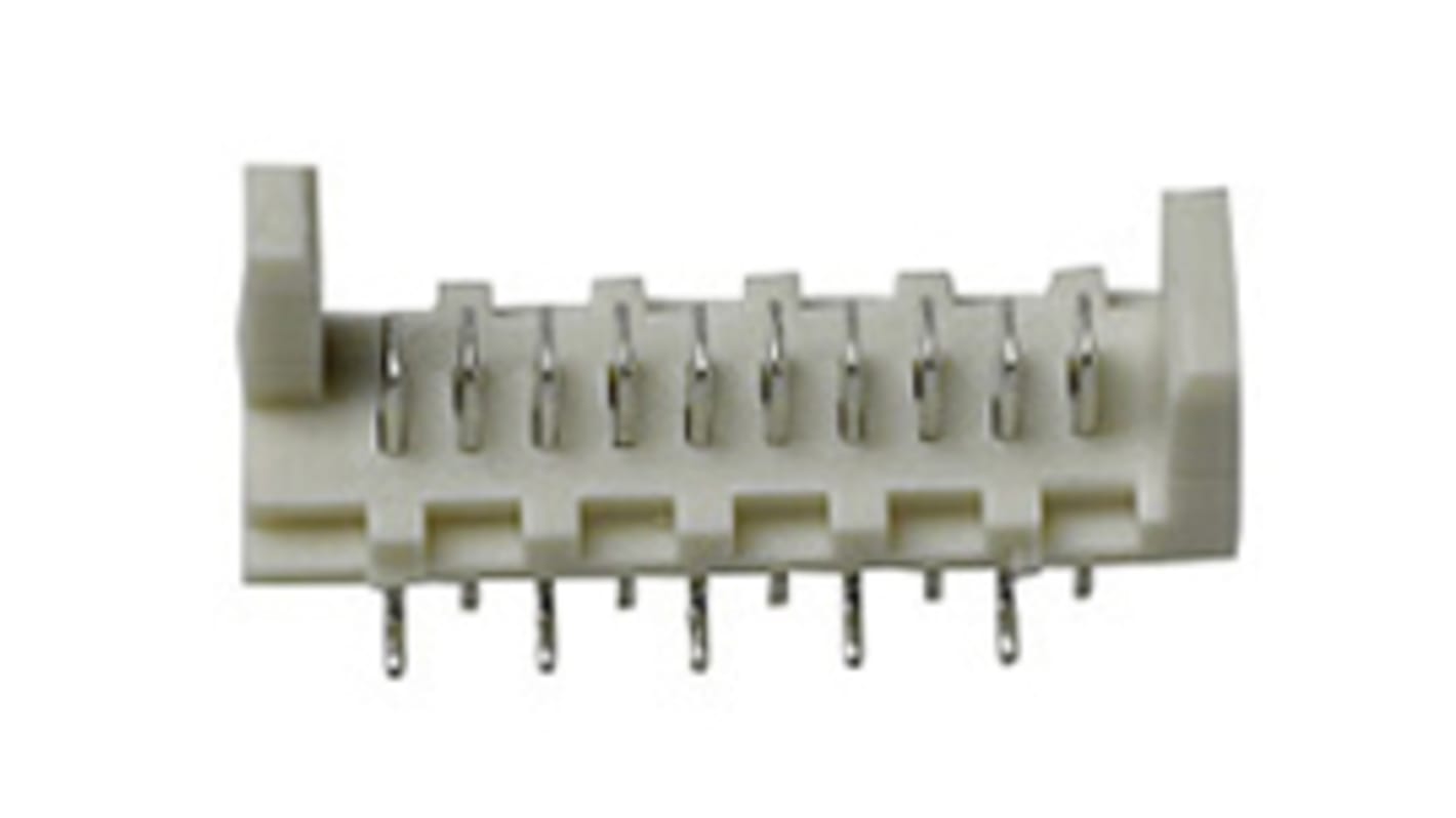 Molex IDC连接器, 公插, 4p, 1.27mm间距, SMT安装, 焊接端接, 直向, Picoflex系列