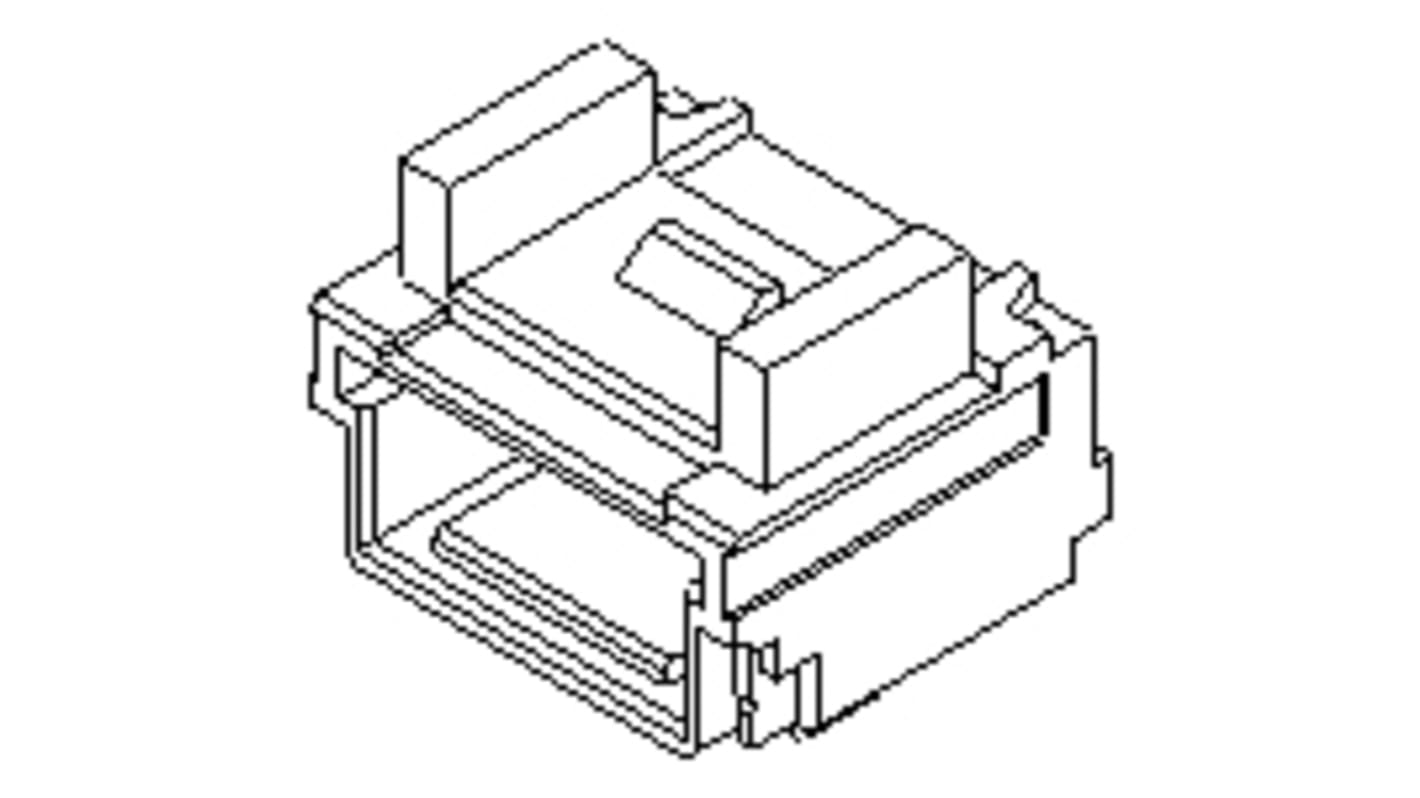 Gniazdo PCB 3 -pinowe raster: 1mm Listwa stykowa PCB Kąt Proste SMD