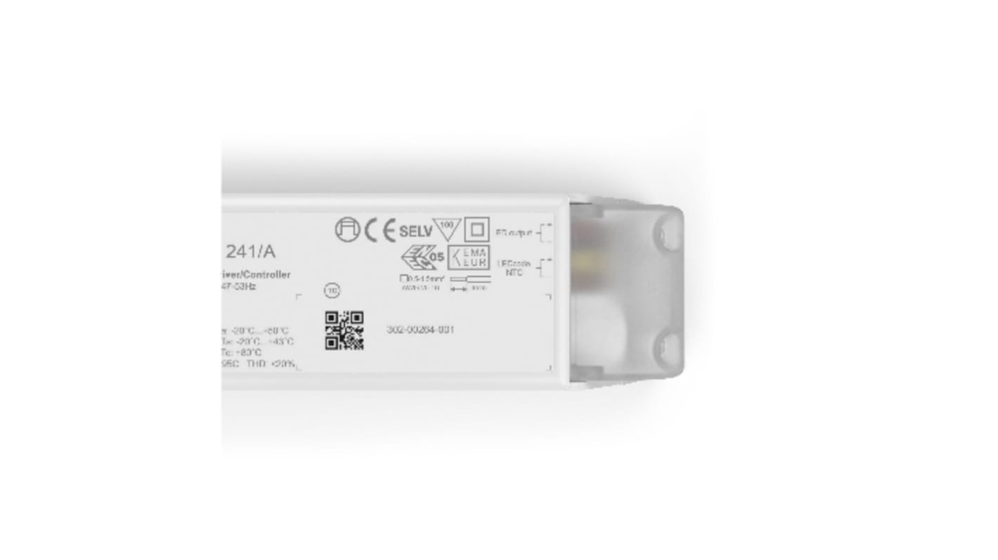 eldoLED 20 W LED驱动电源, 交流输入, 输出2 → 40 V 150 → 1050 mA, 可调光, ECOdrive系列