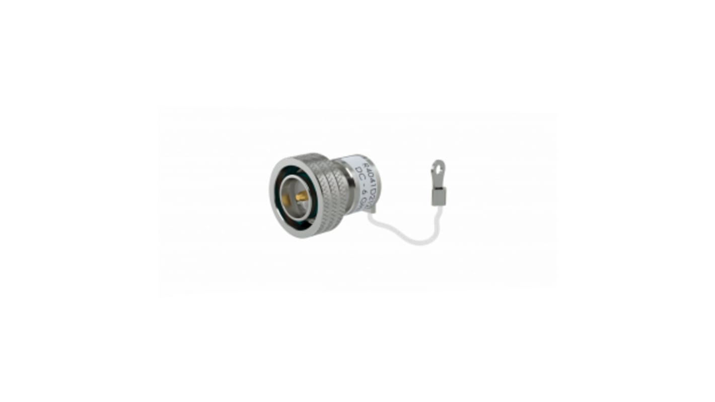 Radiall 50Ω Straight BNC Terminator, 4GHz, 2W Average Power Rating