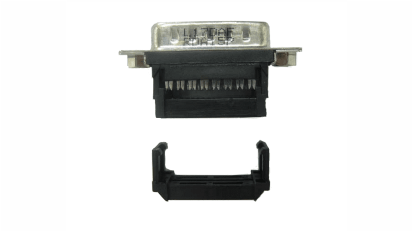 Amphenol Communications Solutions D-subコネクタ, 9極, オス, ケーブルマウント, L17MHDM09+L717SDE09P