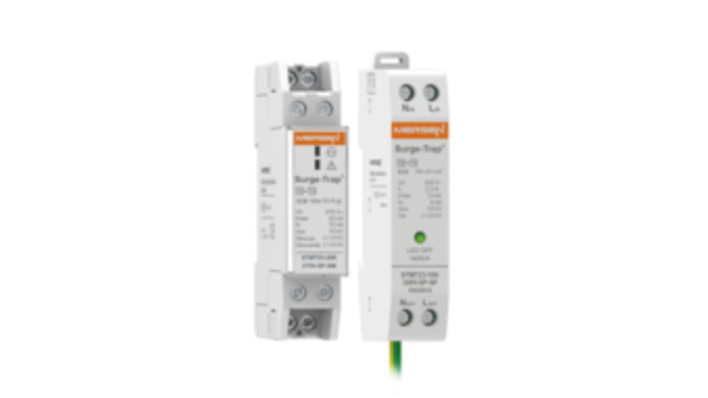 Mersen Surge Protector, 10kA, DIN Rail Mount
