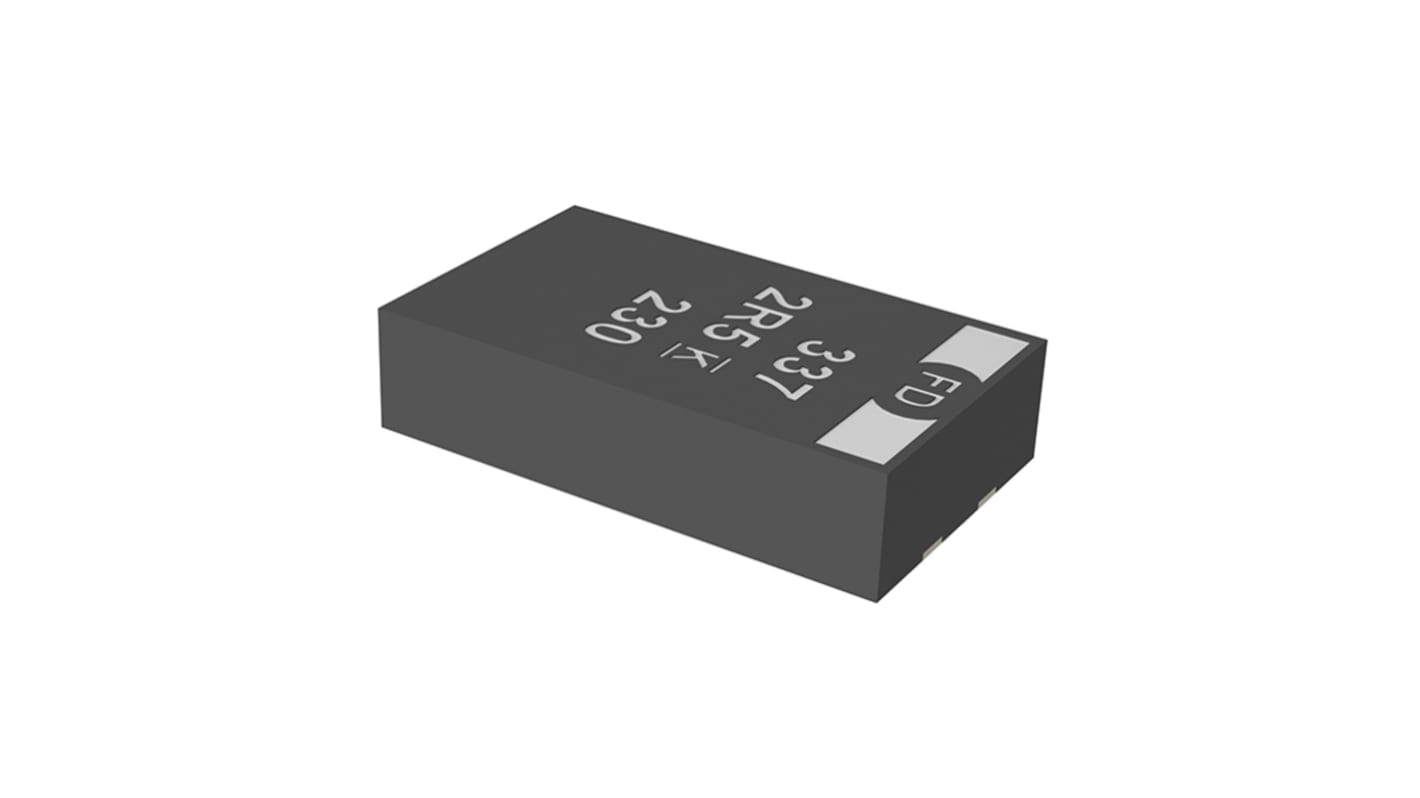 KEMET 1mF Surface Mount Polymer Capacitor, 10V dc