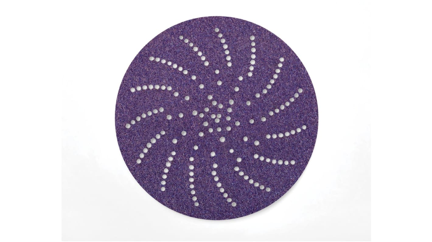 3M Cubitron™ II Ceramic Sanding Disc, 150mm, P220 Grit, 50 in pack