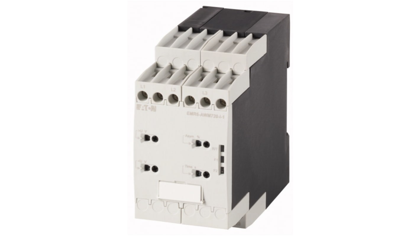 Eaton モニタリングリレー, DINレール, 450 → 720V ac, 184766 EMR6-AWM720-I-1