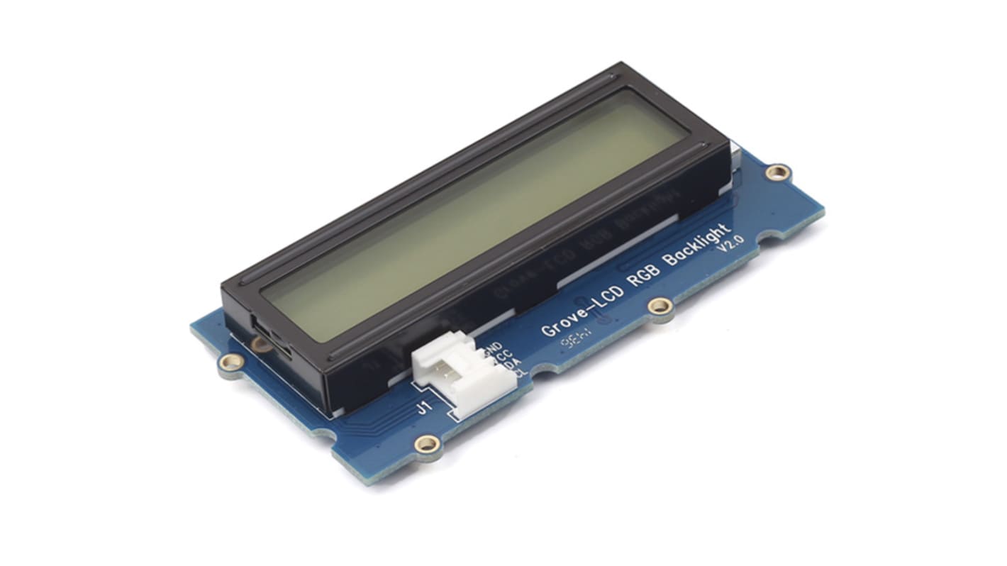 Seeed Studio 104030001, Grove-LCD RGB Backlight LCD Development Board With Two I/Os for Grove Module