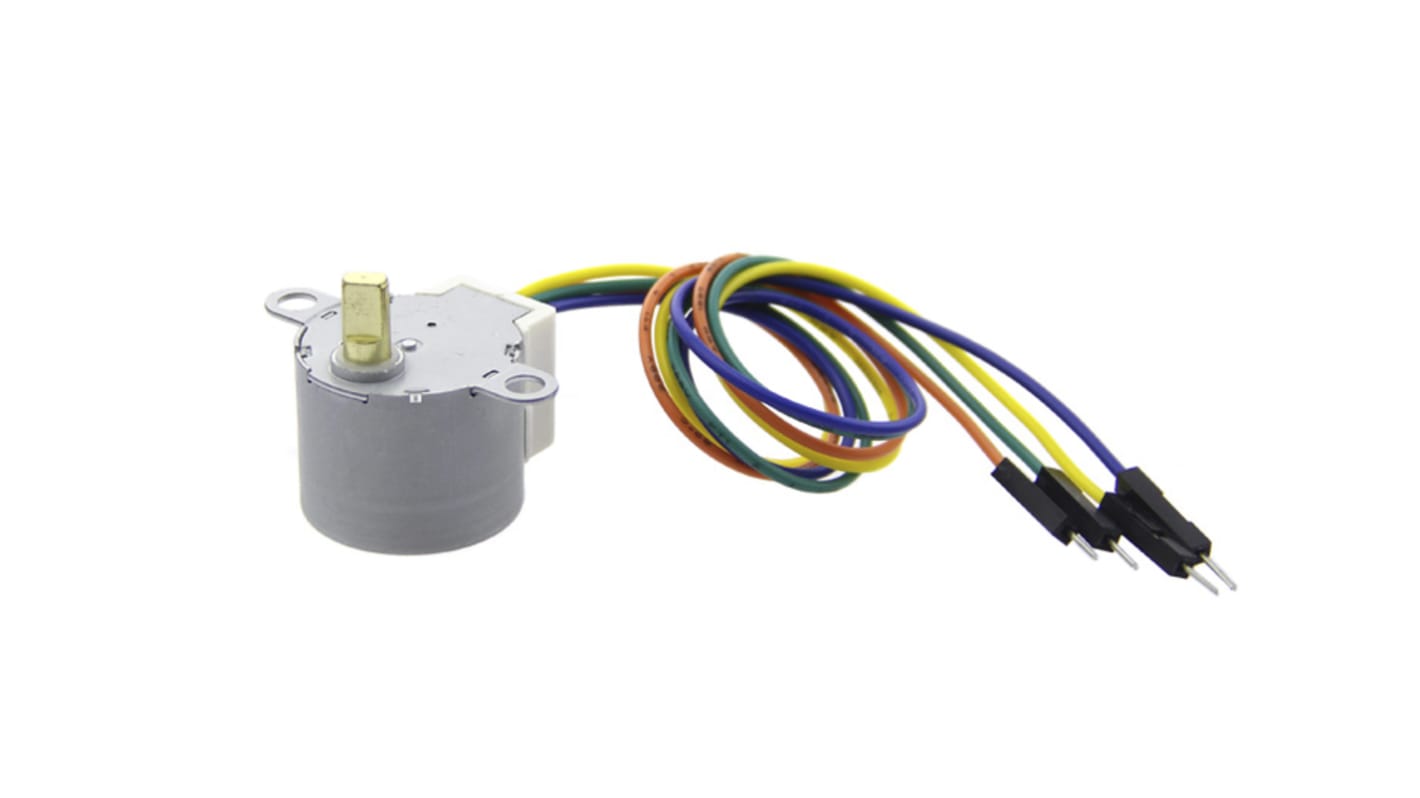 Seeed Studio Small Size and High Torque Stepper Motor-24BYJ48 for 24BYJ48 for Air Conditioner Louver, Automatic