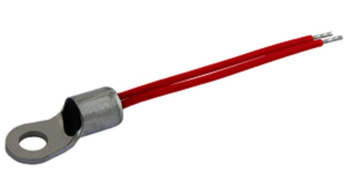 Vishay NTC Thermistor, 10kΩ Resistance, NTC Type, 7.2 ( )x 15.7mm