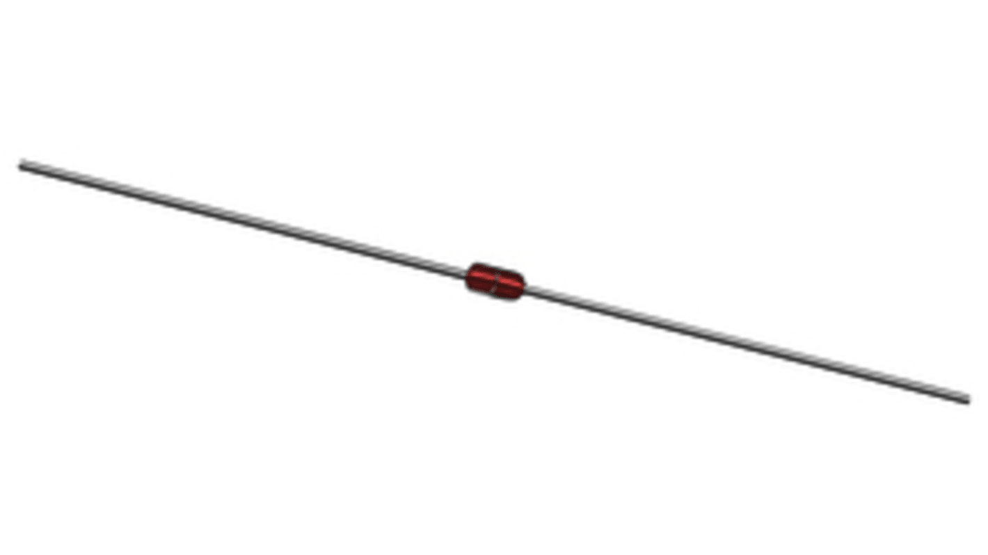 Vishay NTCLG100E2 NTC-Thermistor, NTC, 100kΩ, 6s, -4.38% /K, Toleranz ±5%, 100mW, 1.8 x 3.75mm