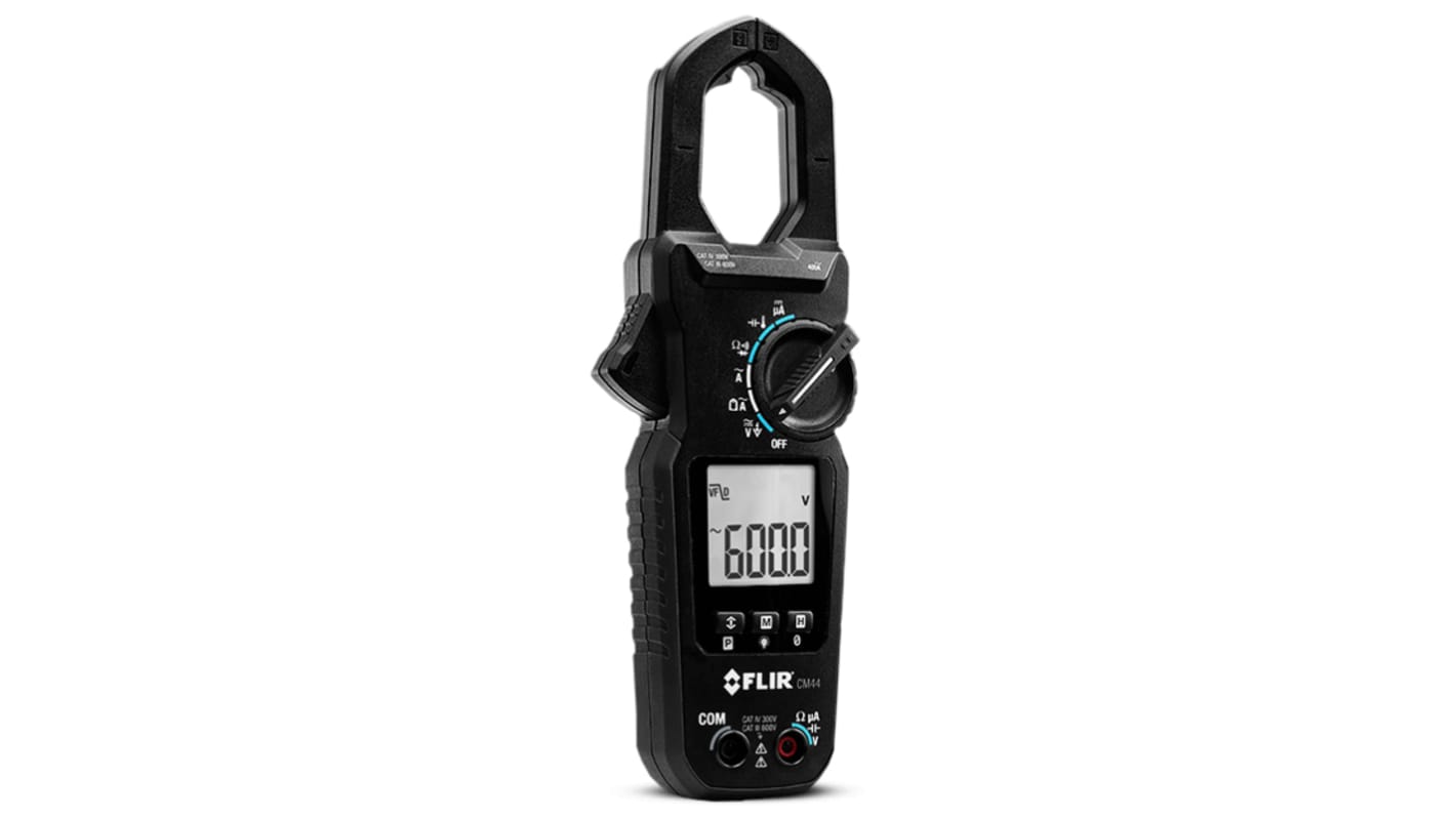 Pinza amperometrica multifunzione FLIR CM4X, Max 400A ca, Max 600V cc, Cert. LAT