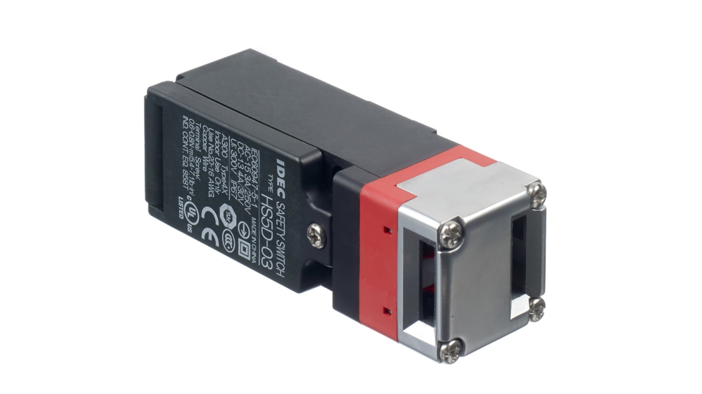 Idec 安全インターロックスイッチ 3NC HS5D-03ZRNM | RS