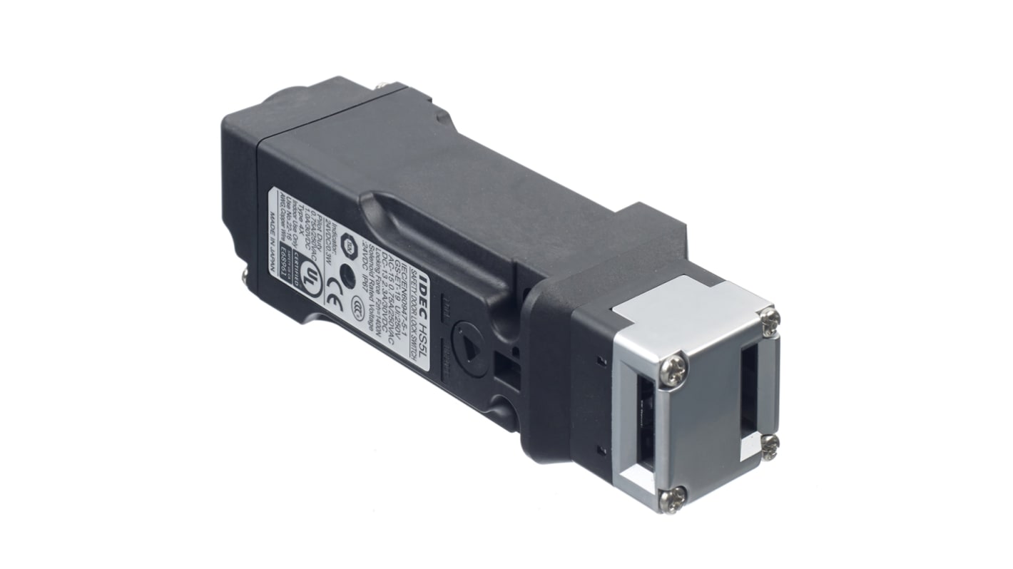 Idec HS5L Safety Interlock Switch, 2NC + 1NC/1NO, Keyed, Spring Lock