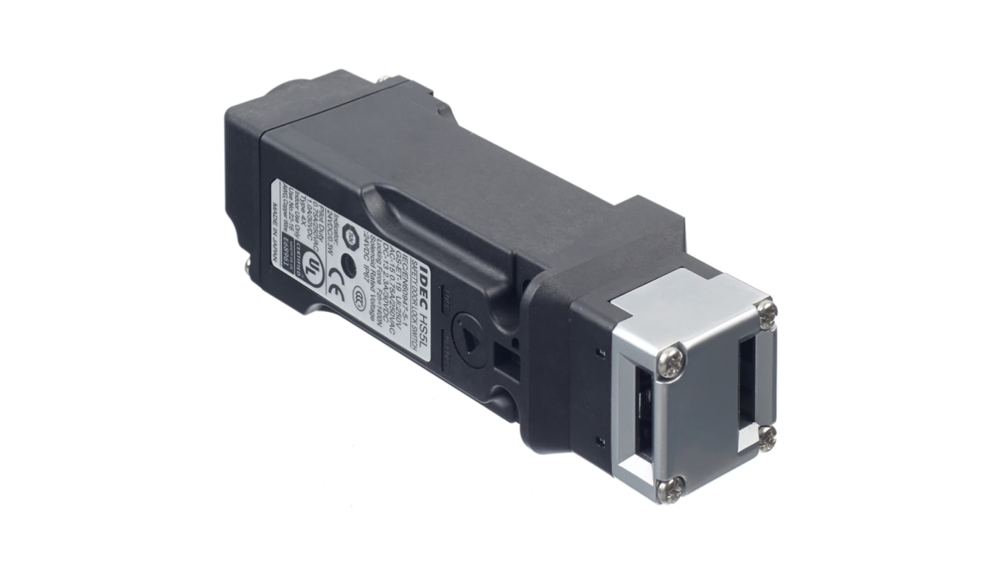Interruttore di interblocco di sicurezza Idec HS5L, 2NC + 1NC/1NO, A chiave, IP67, 250V, 2,5A