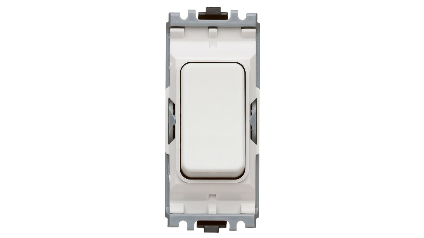 Interruttore luce MK Electric serie MK, 20A, 250V, Policarbonato Grid Plus