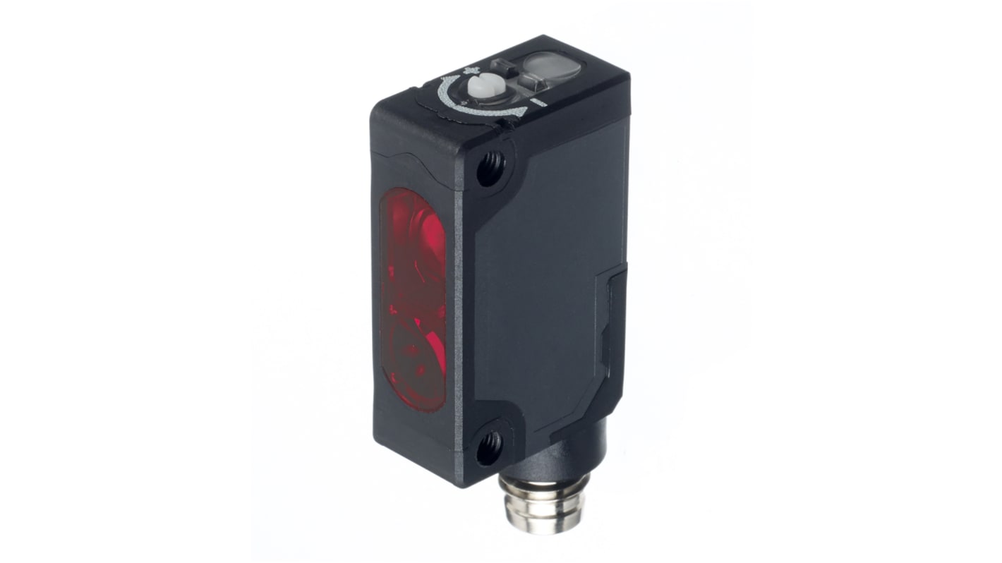 Idec Background Suppression Photoelectric Sensor, Block Sensor, 20 mm → 200 mm Detection Range