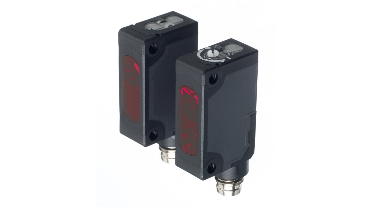 Idec Through Beam Photoelectric Sensor, Block Sensor, 20 m Detection Range