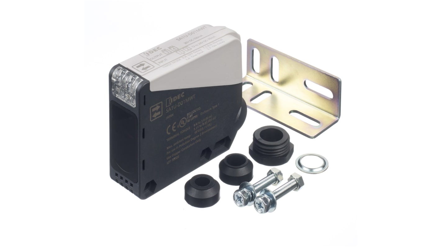 Rs-Online Sensore fotoelettrico Rettangolare Idec a diffusione rilevamento 1 m uscita NPN/PNP