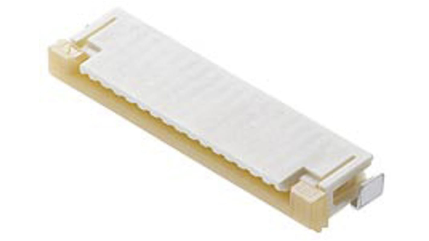 Molex FPC连接器, 母座, 8p, 1mm间距, 单排, SMT安装, 直角, 1A, 125 V