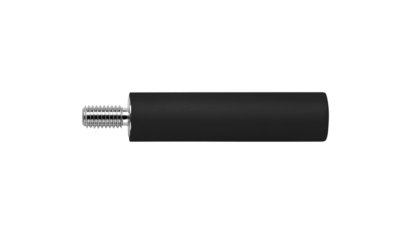 Schutzinger Black Female Test Socket, 4 mm Connector, 32A, 1000V, Nickel Plating