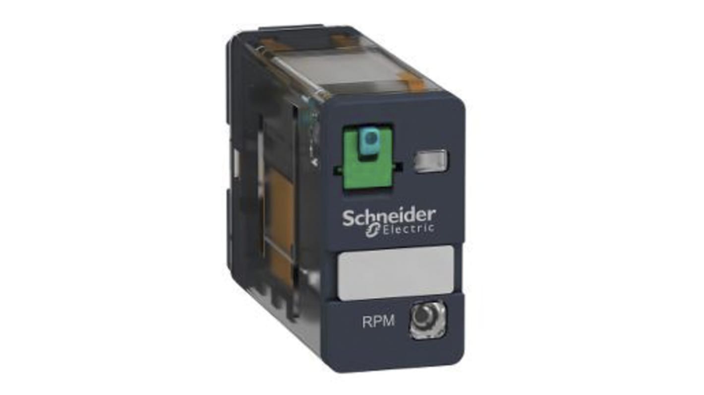 Schneider Electric Harmony Relay RP 12V dc Spule 1-poliger Wechsler 15 A @ 250 V ac, 15 A @ 28 V dc 115Ω 1.1W