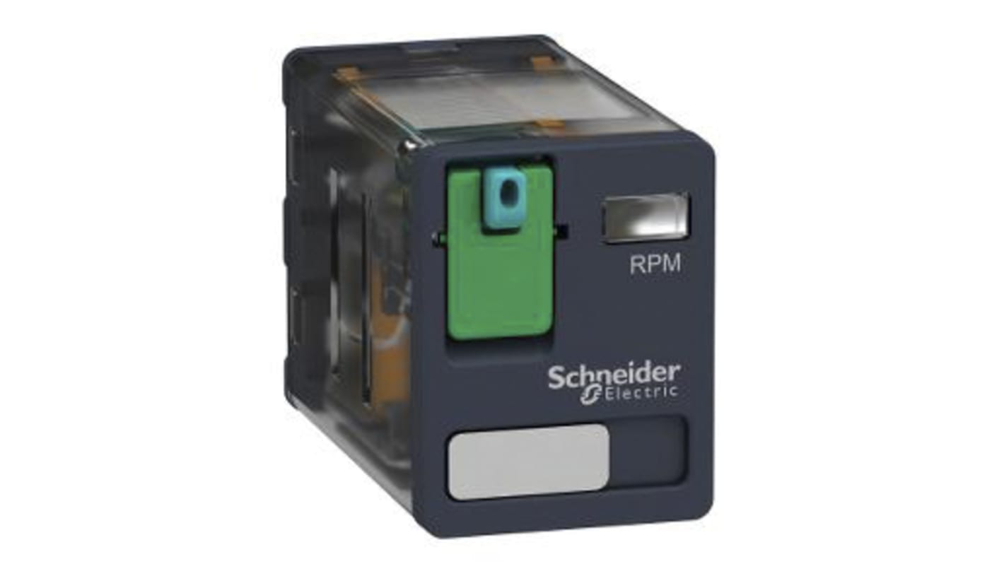 Relais de puissance Schneider Electric Harmony Relay RP, 2 RT, bobine 24V c.c. 850mW