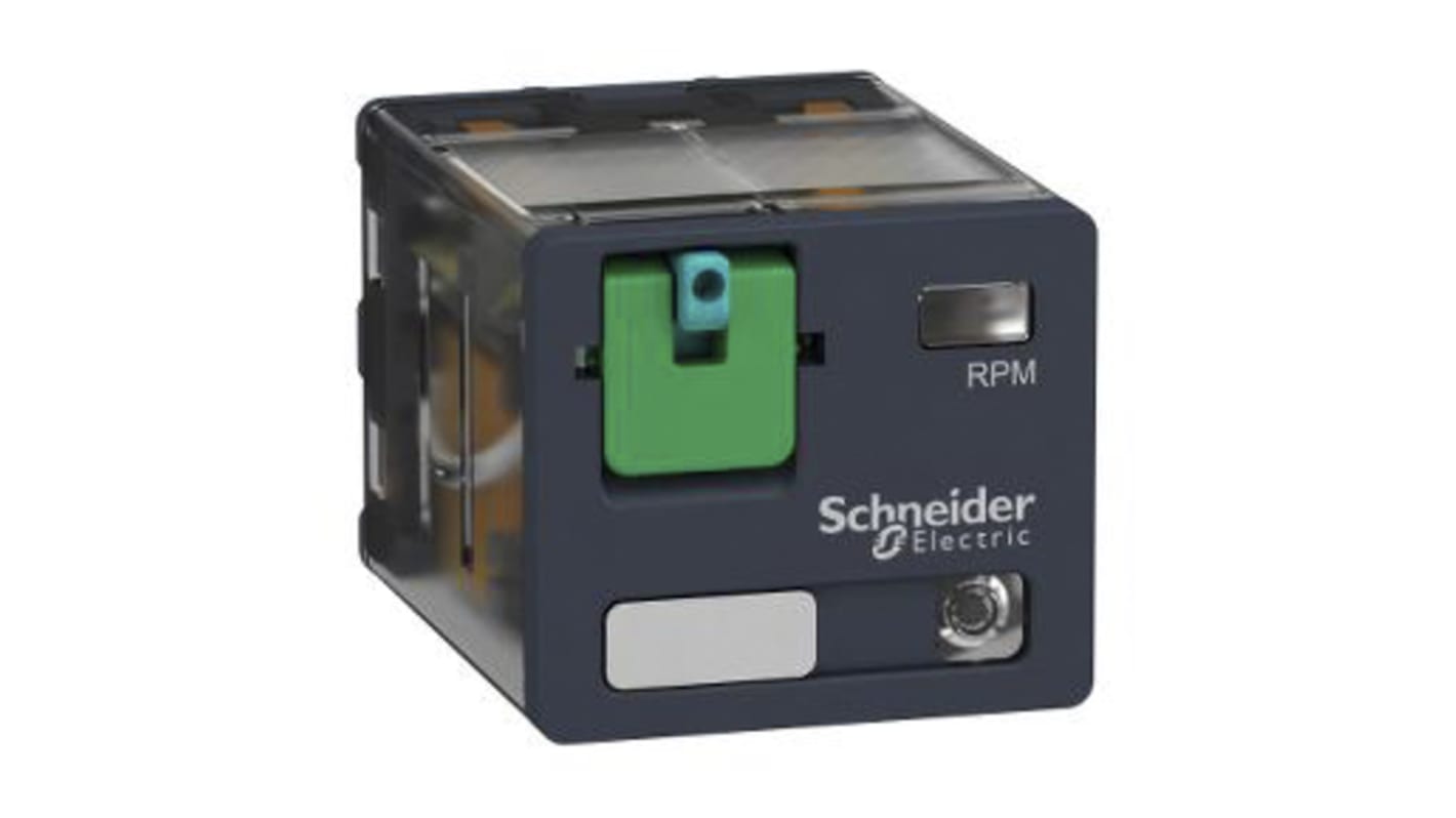 Schneider Electric 功率继电器, 24V 直流线圈, 15 A @ 250 V ac, 15 A @ 28 V dc切换, 3PDT, 银合金触点, Harmony Relay RP系列