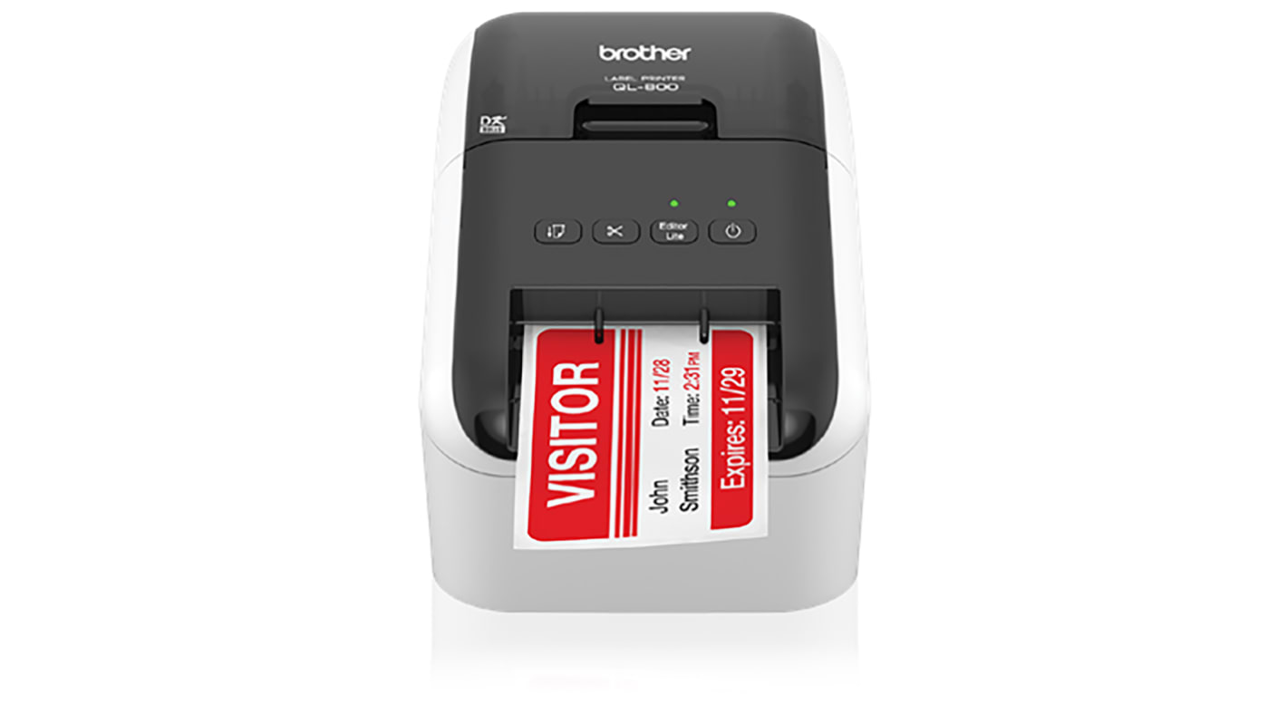 QL800ZG1 | Brother QL-800 Label Printer, 62mm Max Label