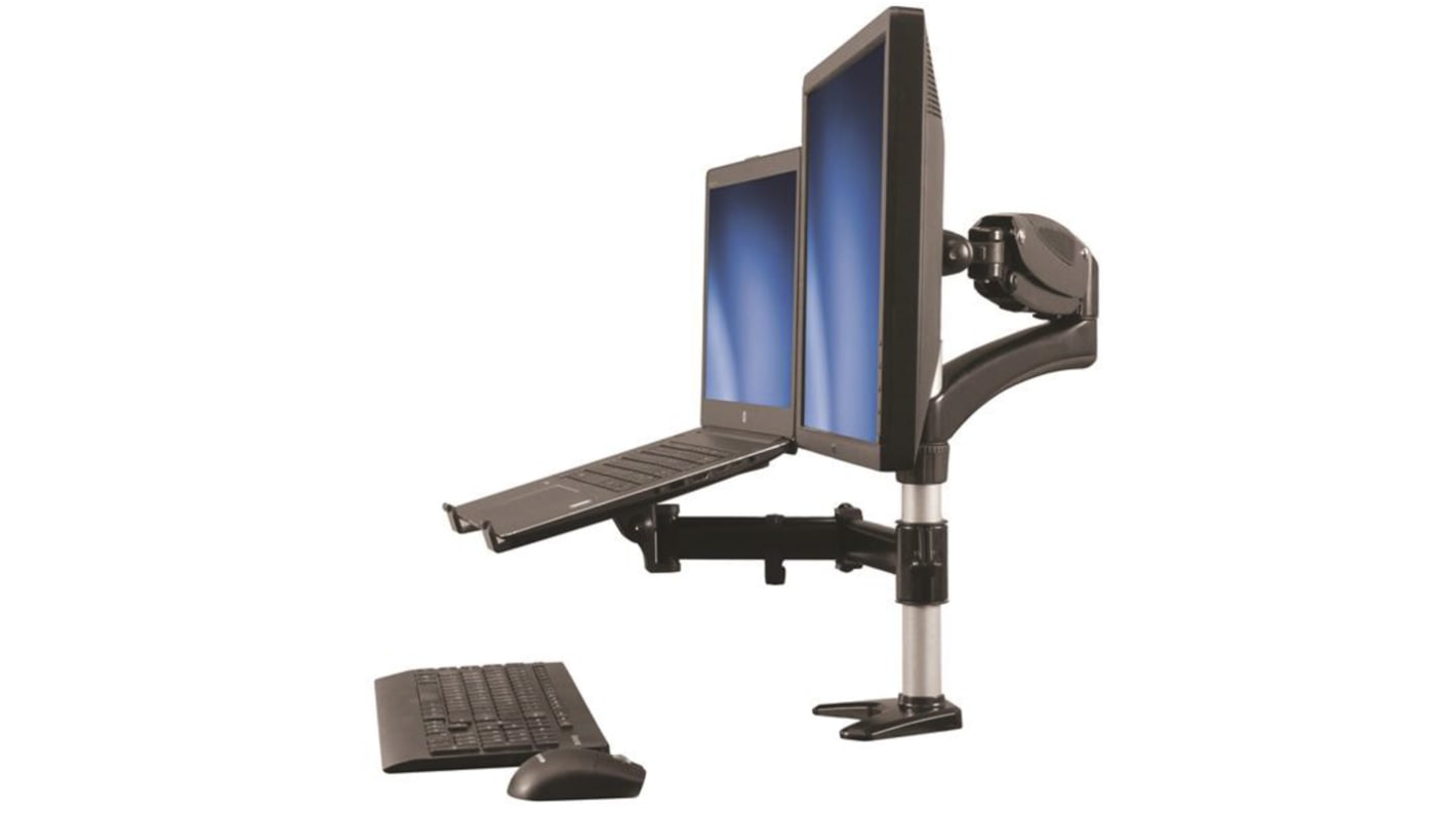 StarTech.com Desk Mounting Monitor Arm, Laptop Stand for 1 x Screen, 27in Screen Size