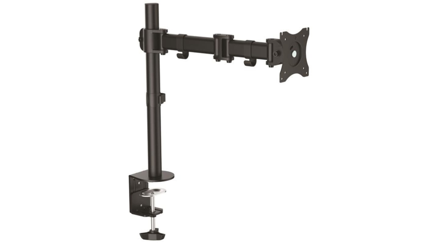 StarTech.com Monitorarm Schreibtisch, 75x75mm VESA, 27Zoll Max. Bildschirmgröße, 8kg Last max. mit Erweiterungsarm,