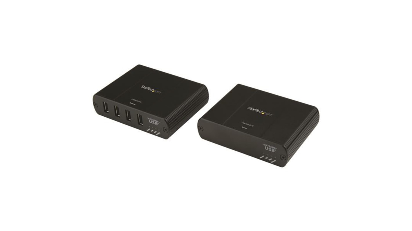 StarTech.com 4 Port USB 2.0 over CATx Extender, up to 100m Extension Distance