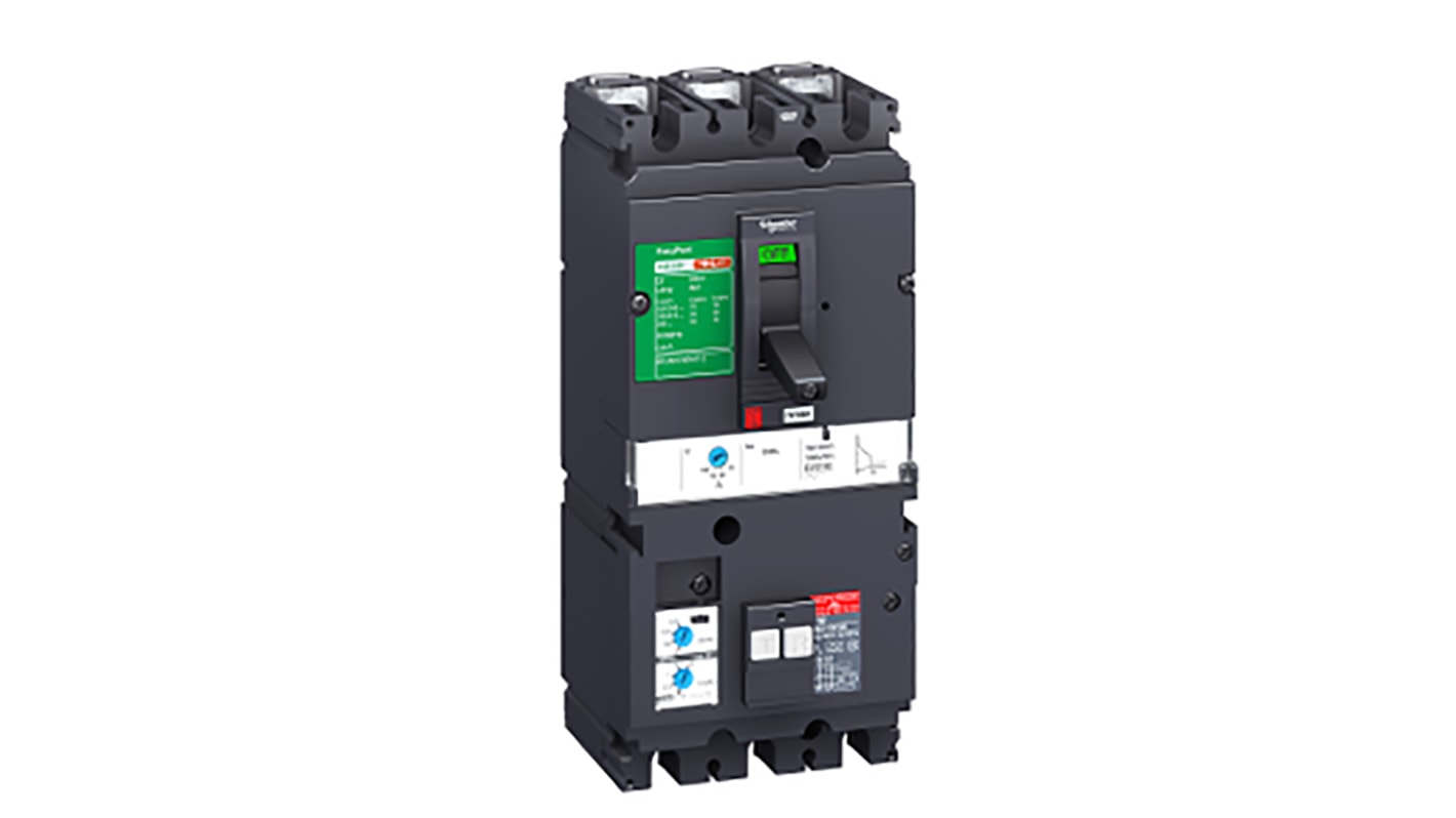 Schneider Electric 630A 4P RCBO D型剩余电流动作断路器, 440V, Vigi CVS630N系列