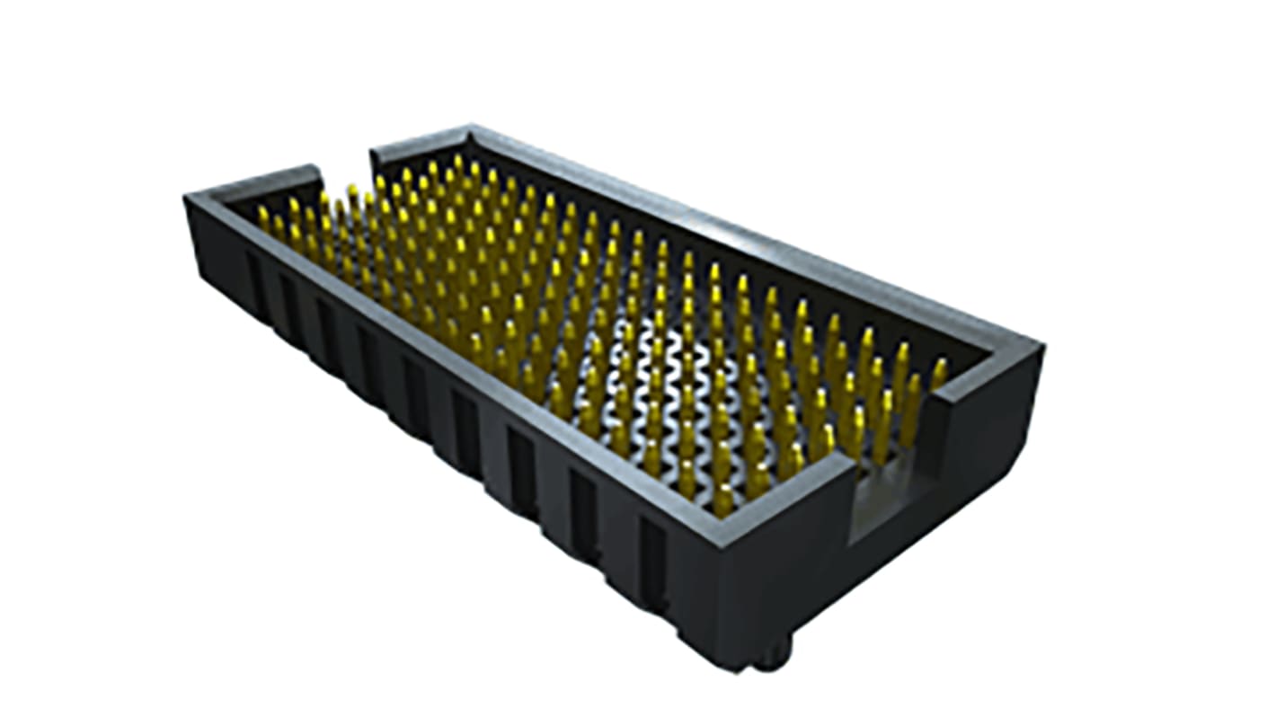 Samtec YFT Series Straight Surface Mount PCB Socket, 100-Contact, 5-Row, 1.27mm Pitch, Solder Termination