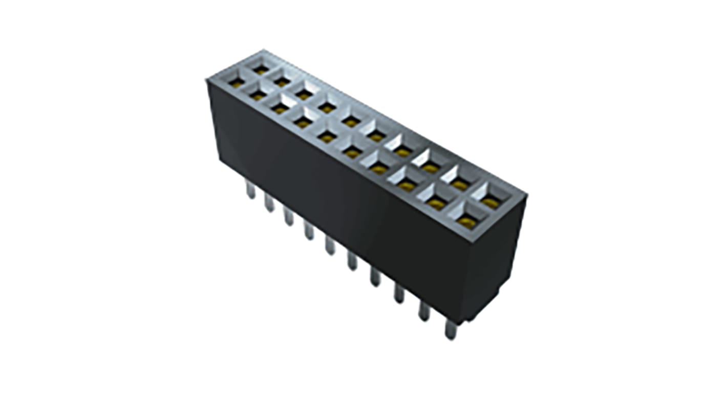 Gniazdo PCB 8 -pinowe 2 -rzędowe raster: 1.27mm typu płytka – płytka Proste Przewlekany