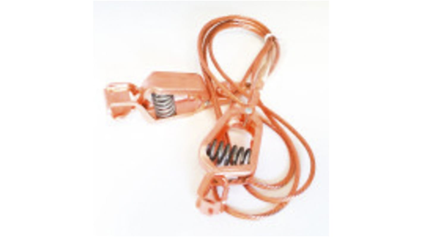 Mueller Electric Crocodile Clip, Copper Contact, 100A