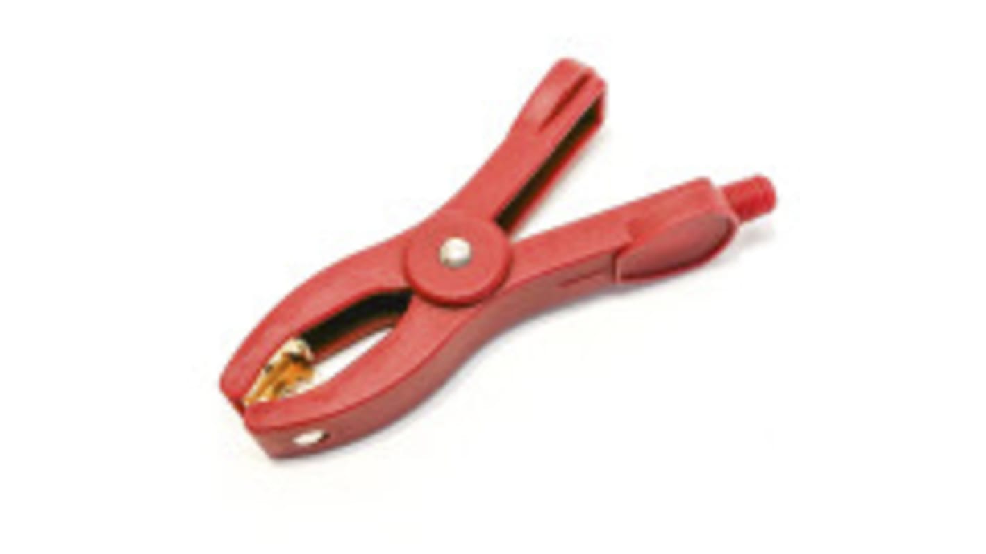 Mueller Electric 开尔文夹, 开口25mm, 额定电流50A, 尼龙绝缘