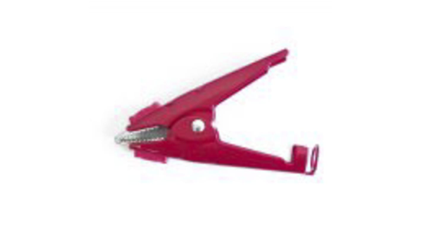 Mueller Electric Crocodile Clip, 100A, Red