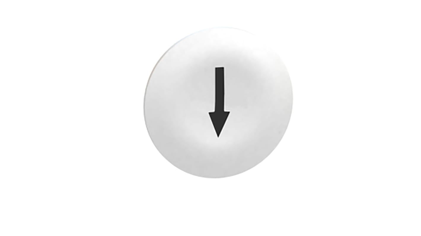 Schneider Electric Push Button Cap for Use with Harmony push button XAL / XB4 / XB4 / XB4R / XB5 / XB5R