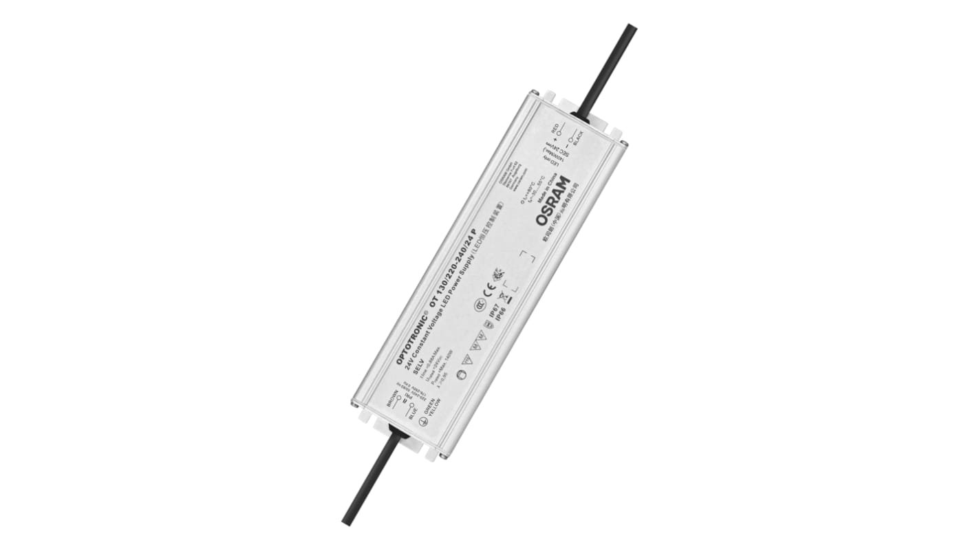 Osram LED Driver, 24.2V Output, 130W Output, Constant Voltage