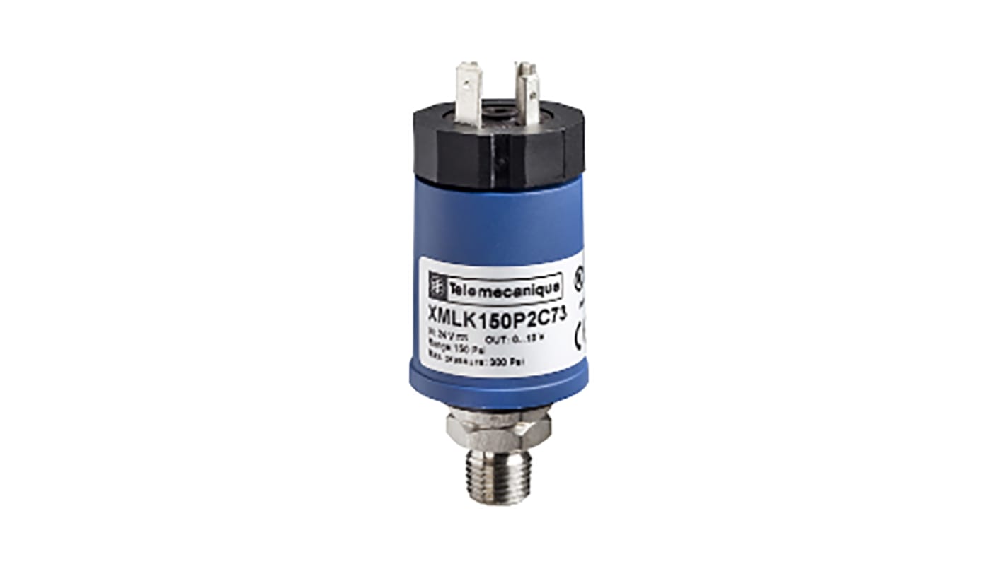 Telemecanique Sensors XMLK Series Pressure Sensor, Analogue Output, Differential Reading