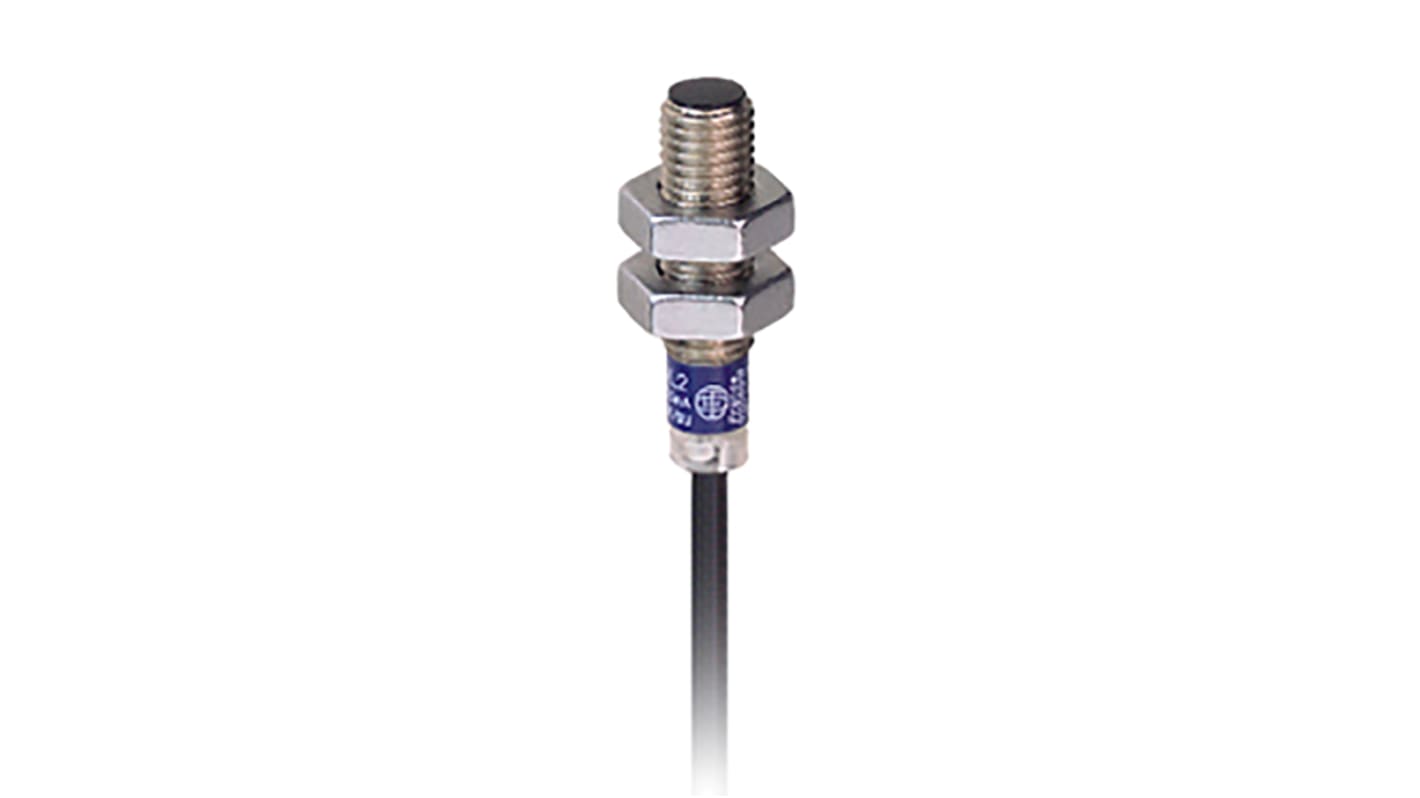 Rs-Online Sensore di prossimità Cilindro filettato Telemecanique Sensors M8 rilevamento 2 5 mm 12 → 24 V c.c