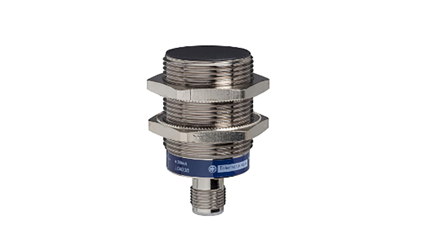 Rs-Online Sensore di prossimità Cilindro filettato Telemecanique Sensors M30 rilevamento 15 mm 12 → 48 V c.c