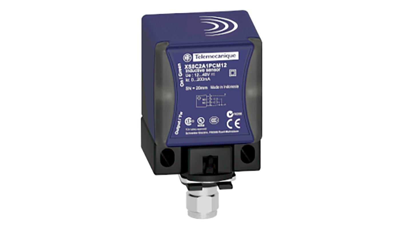 Rs-Online Sensore di prossimità a parallelepipedo Telemecanique Sensors rilevamento 15 mm 12 → 48 V c.c