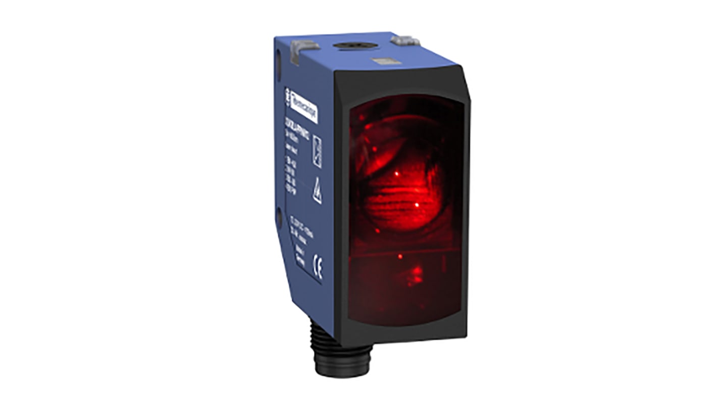 Rs-Online Sensore fotoelettrico Compatto Telemecanique Sensors a soppressione di sfondo rilevamento 800 mm uscita PNP