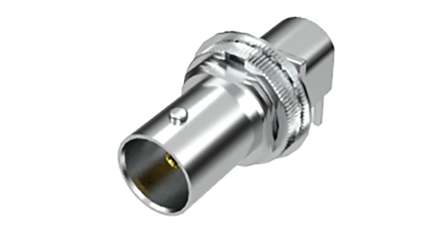Samtec BNC7T Series, Jack PCB Mount BNC Connector, 75Ω, Through Hole Termination, Right Angle Body